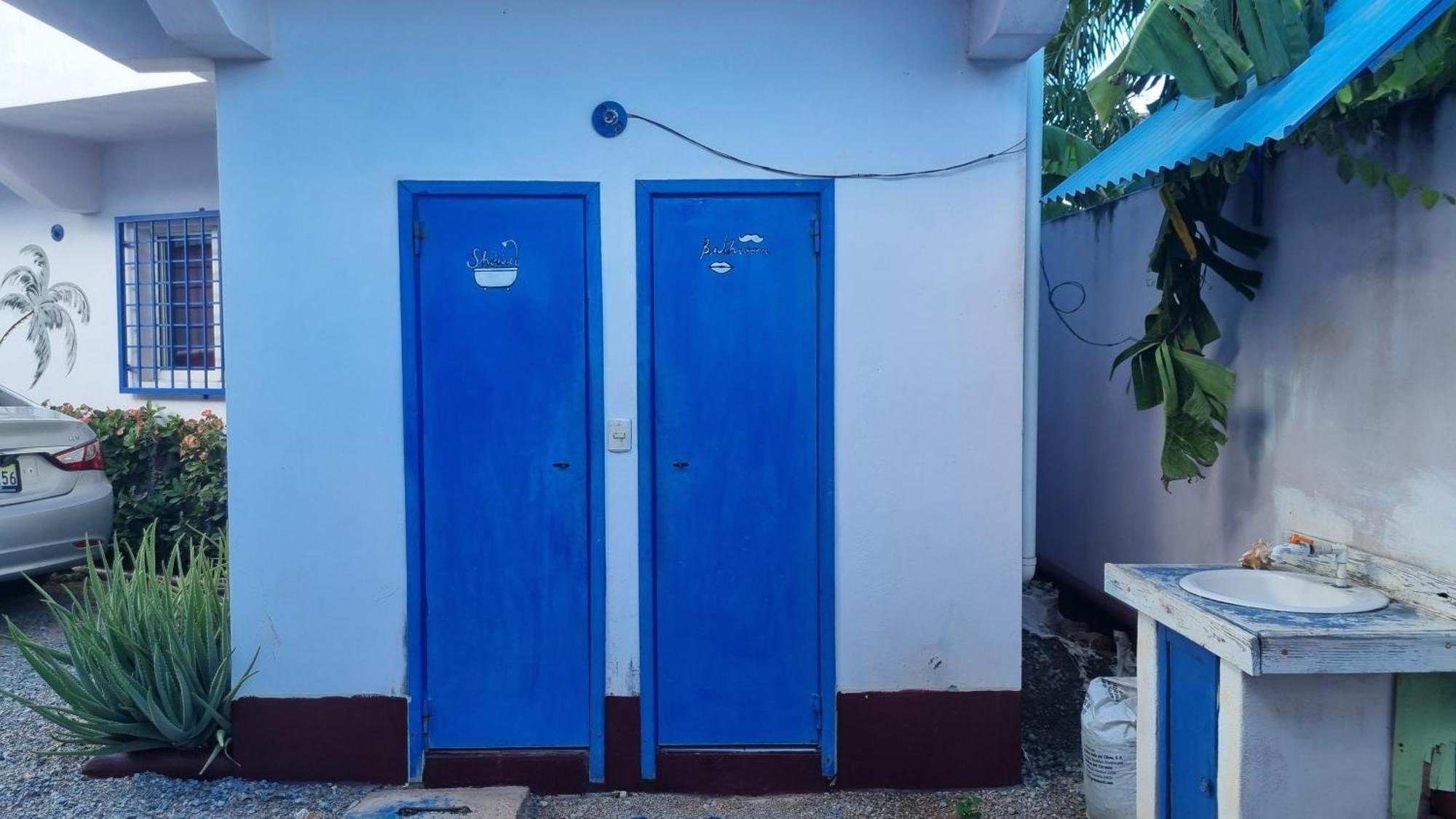 Il Triangolo Hostel Las Galeras Ngoại thất bức ảnh